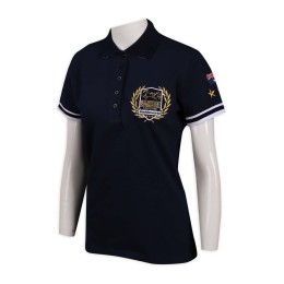 P1058 Design female decoration waist uniform 5 button 94% cotton 4%spandex Australia  Polo shirt manufacturer P1058 Design female decoration waist uniform 5 button 94% cotton 4%spandex Australia  Polo shirt manufacturer